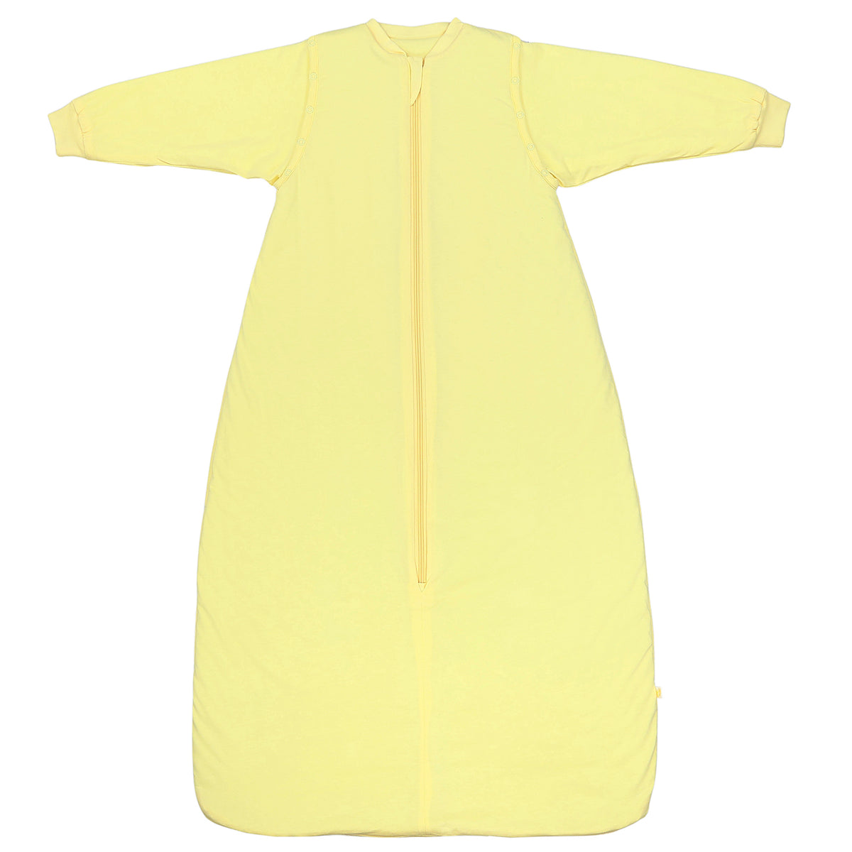 Long Sleeve Baby Sleeping Bag - 3.5 TOG_Soft Yellow_front_1210