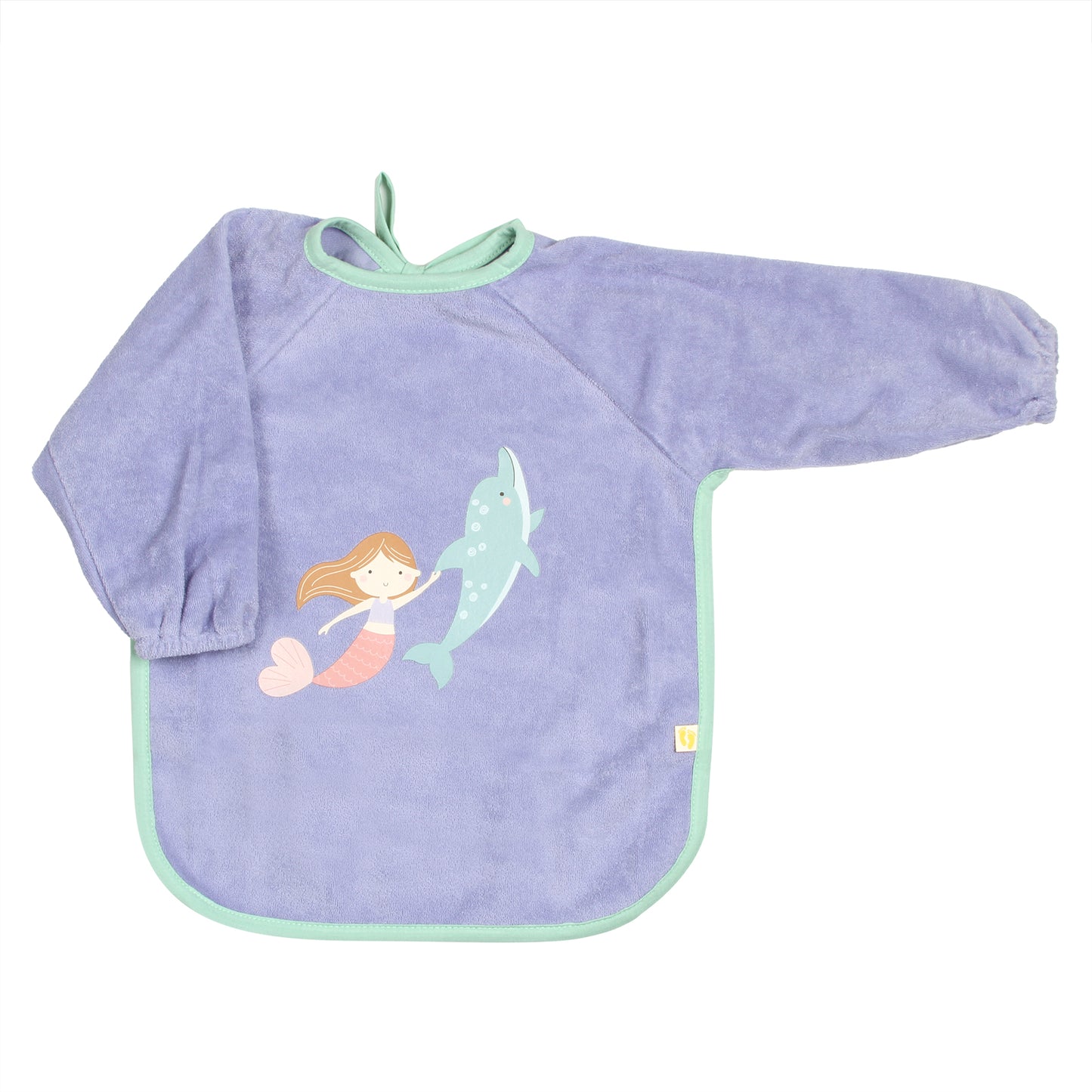 Waterproof Baby Bib with Sleeves_Mermaid_2_411