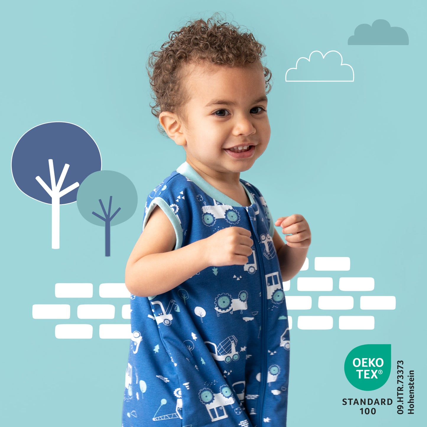 Baby Sleeping Bag - 1.0 TOG_Digger_420_2