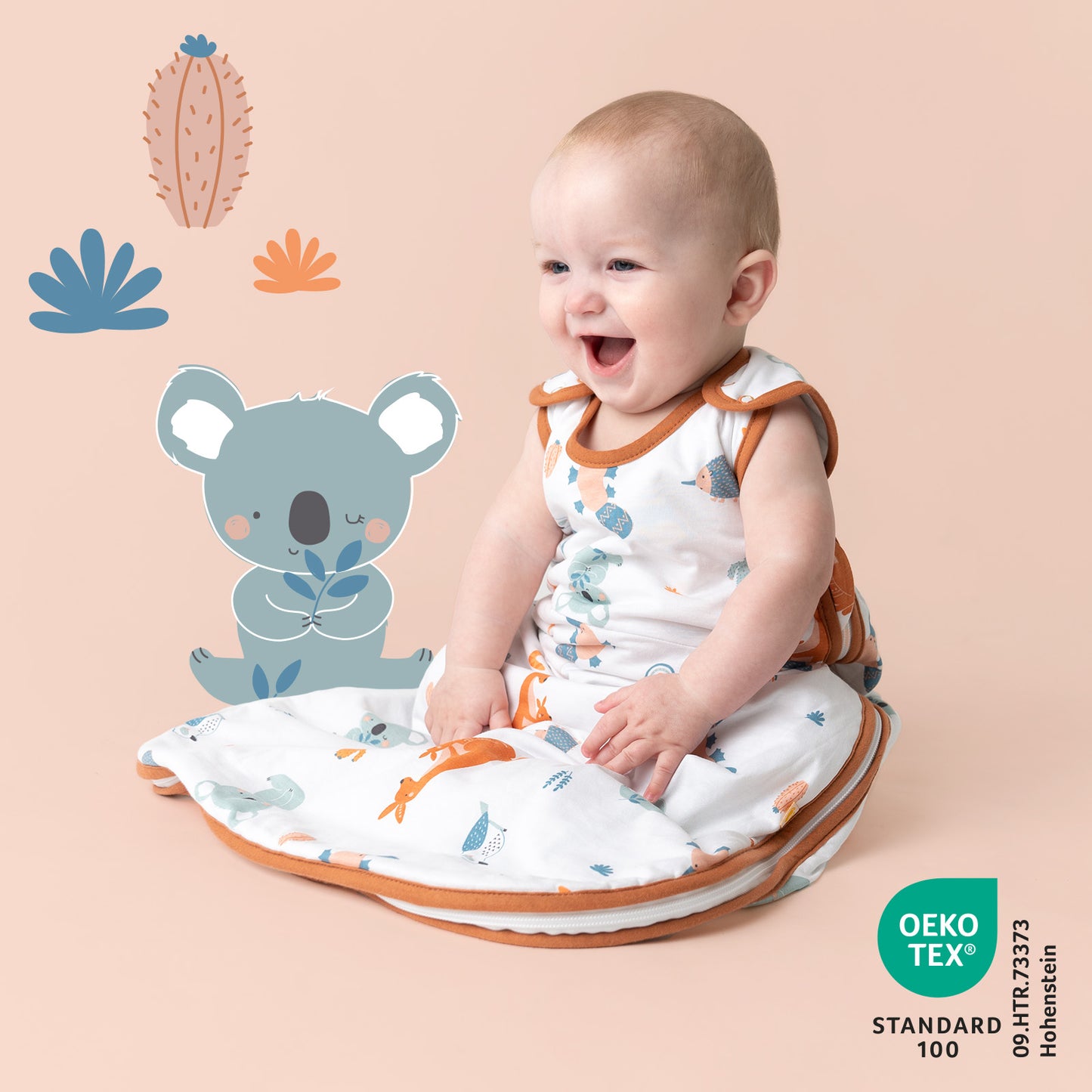 Baby Sleeping Bag - 1.0 TOG_Kangaroo_420_2