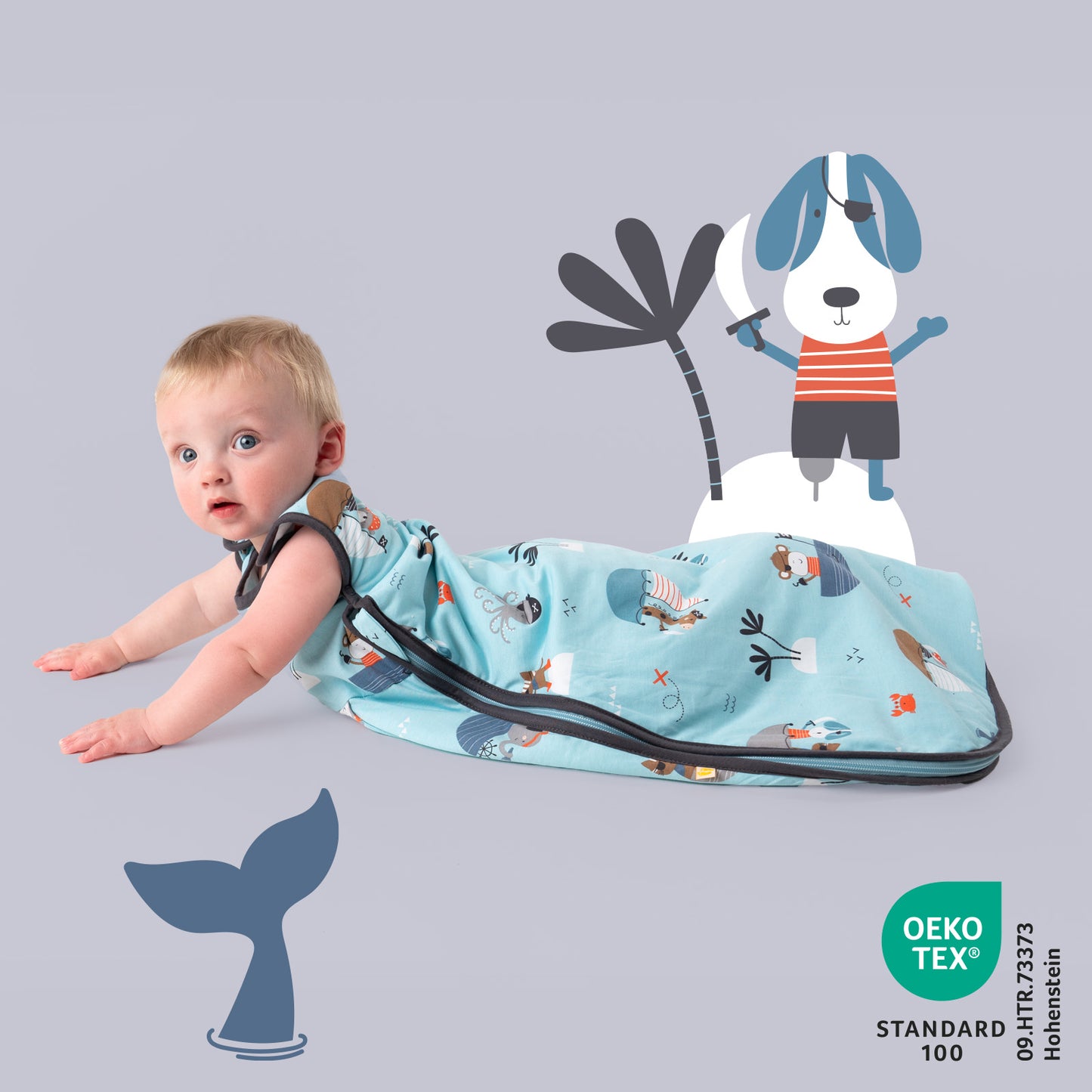 Baby Sleeping Bag - 1.0 TOG_Pirate_420_2