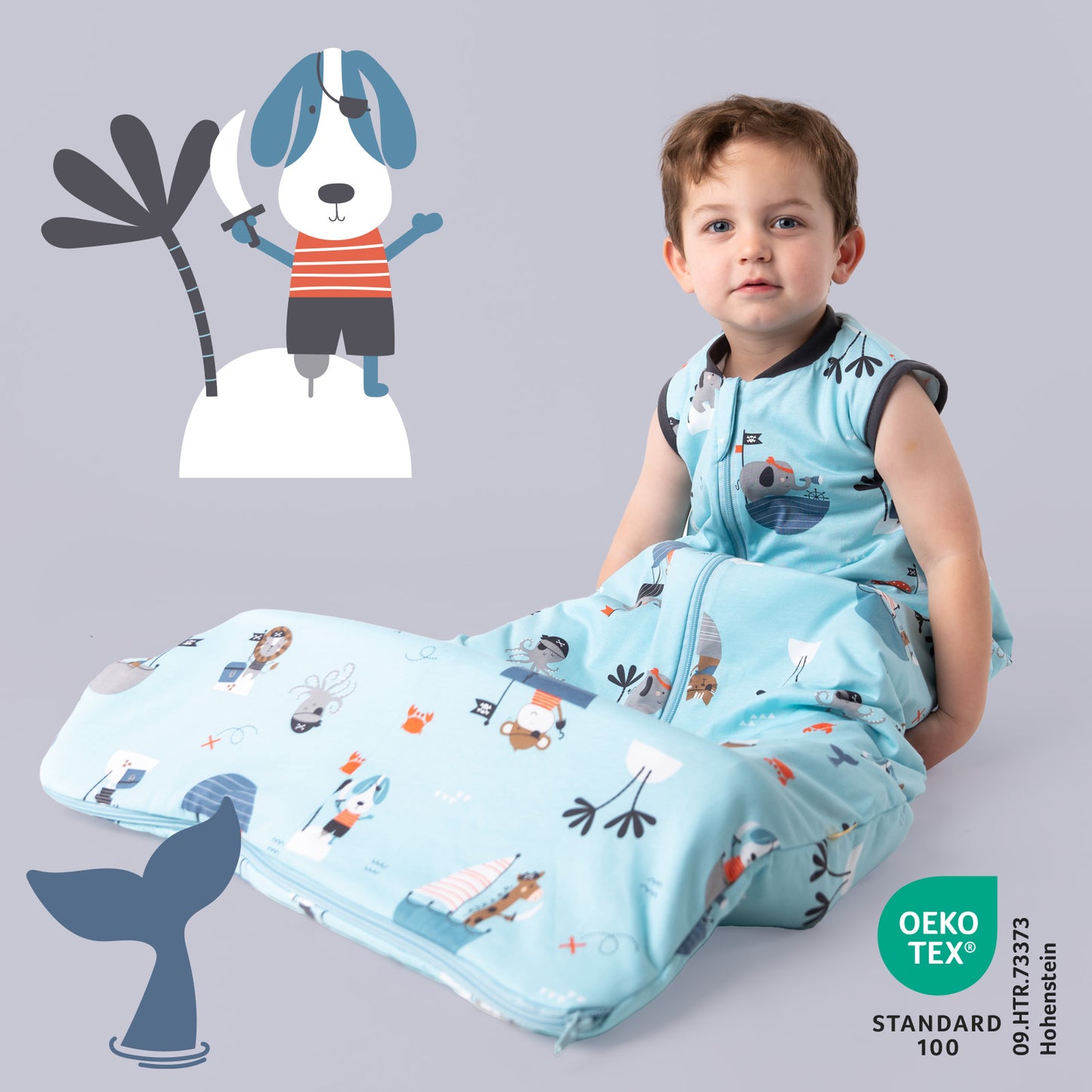 Baby Sleeping Bag - 1.0 TOG_Pirate_420_2