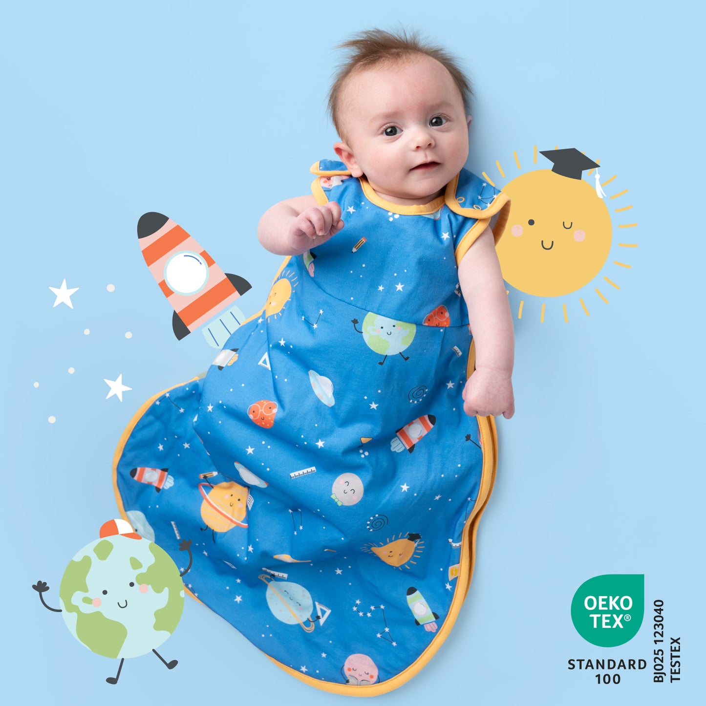Baby Sleeping Bag - 1.0 TOG_Space_420_2
