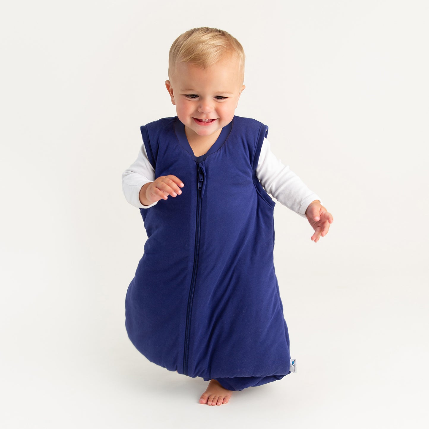 Sleeping Bag with Feet - 1.0 TOG_Navy Blue_424_2
