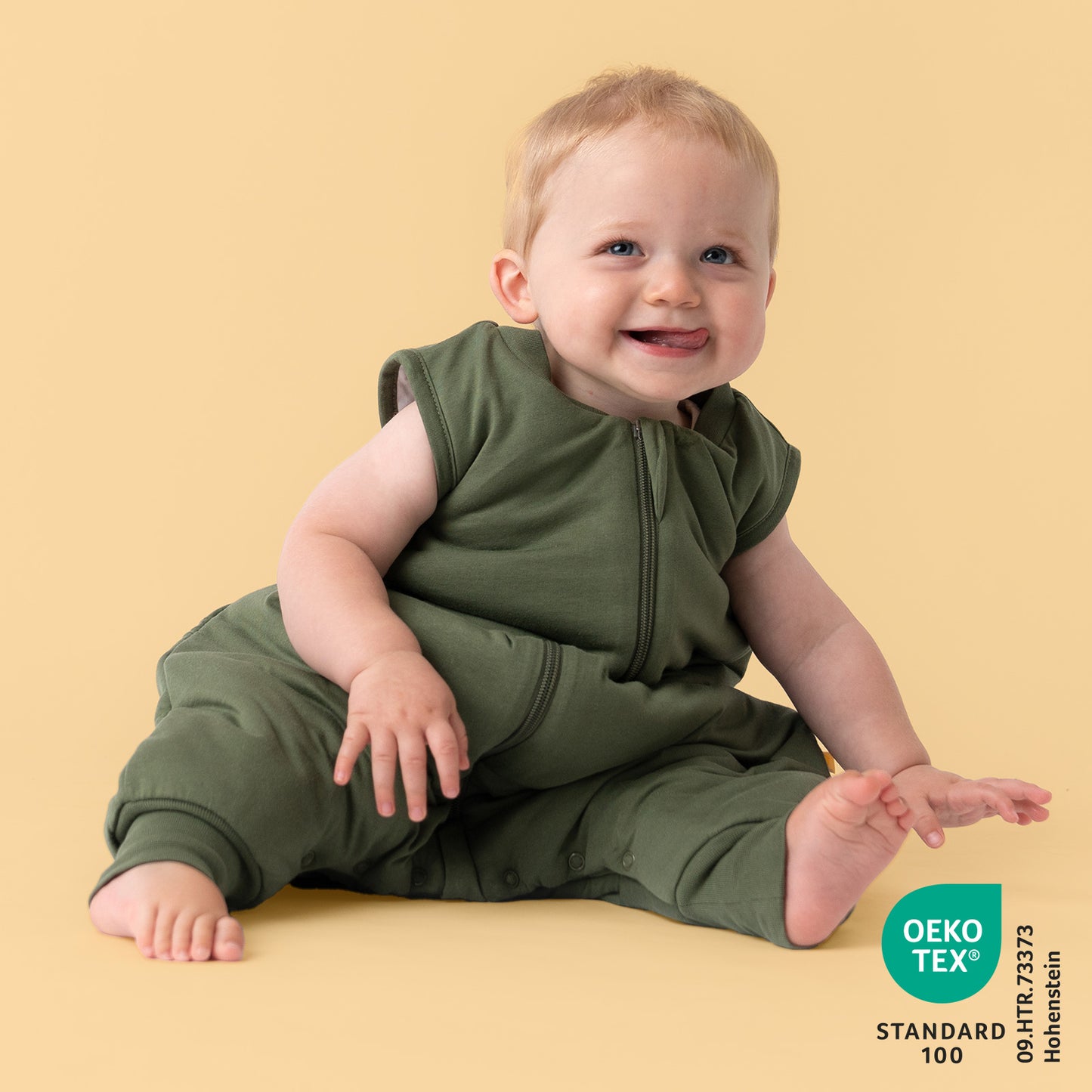 Sleeping Bag with Feet - 1.0 TOG_Olive_424_2