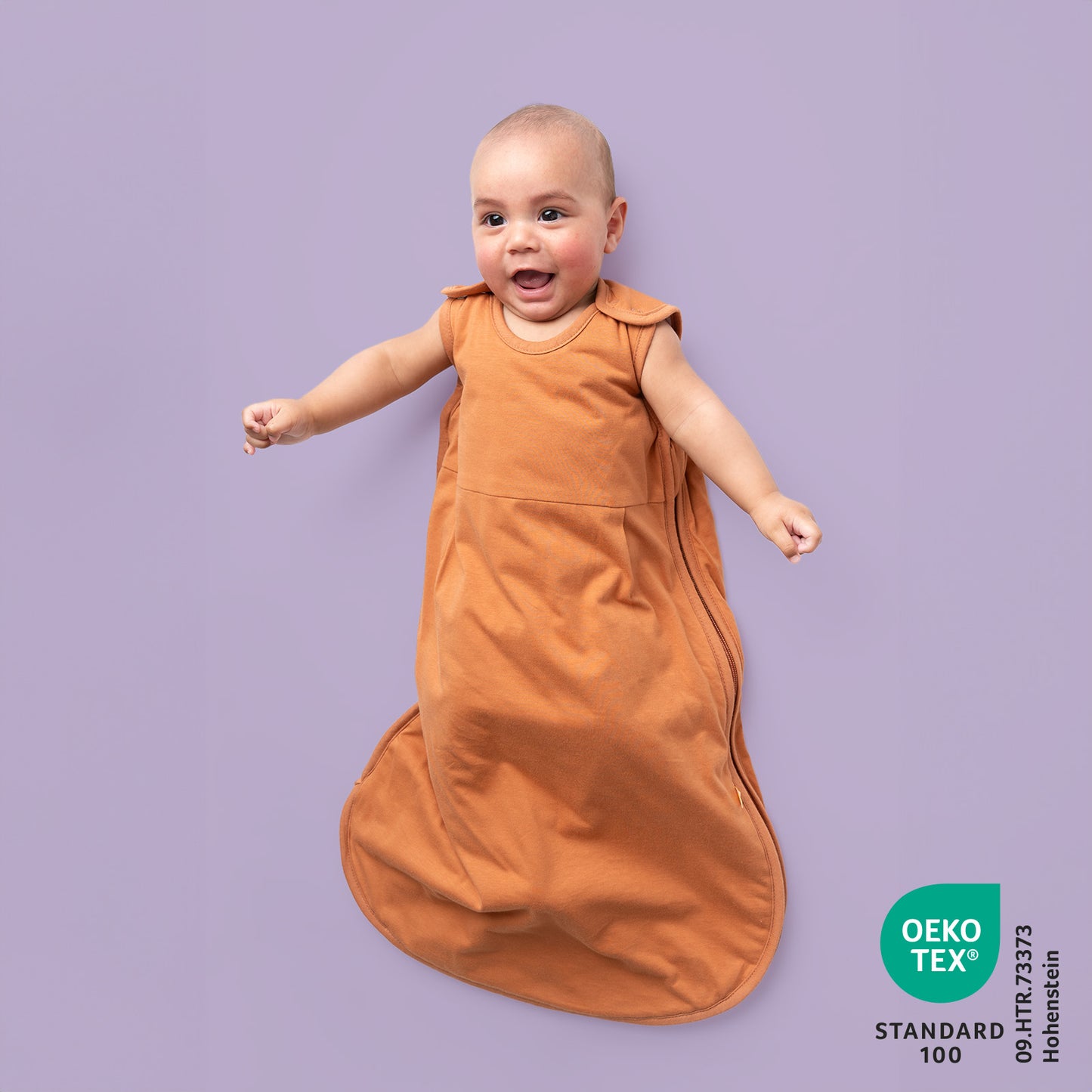 Plain Sleeping Bag - 1.0 TOG_Caramel_425_2