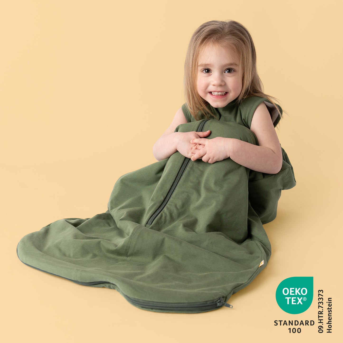 Plain Sleeping Bag - 1.0 TOG_Olive_425_2