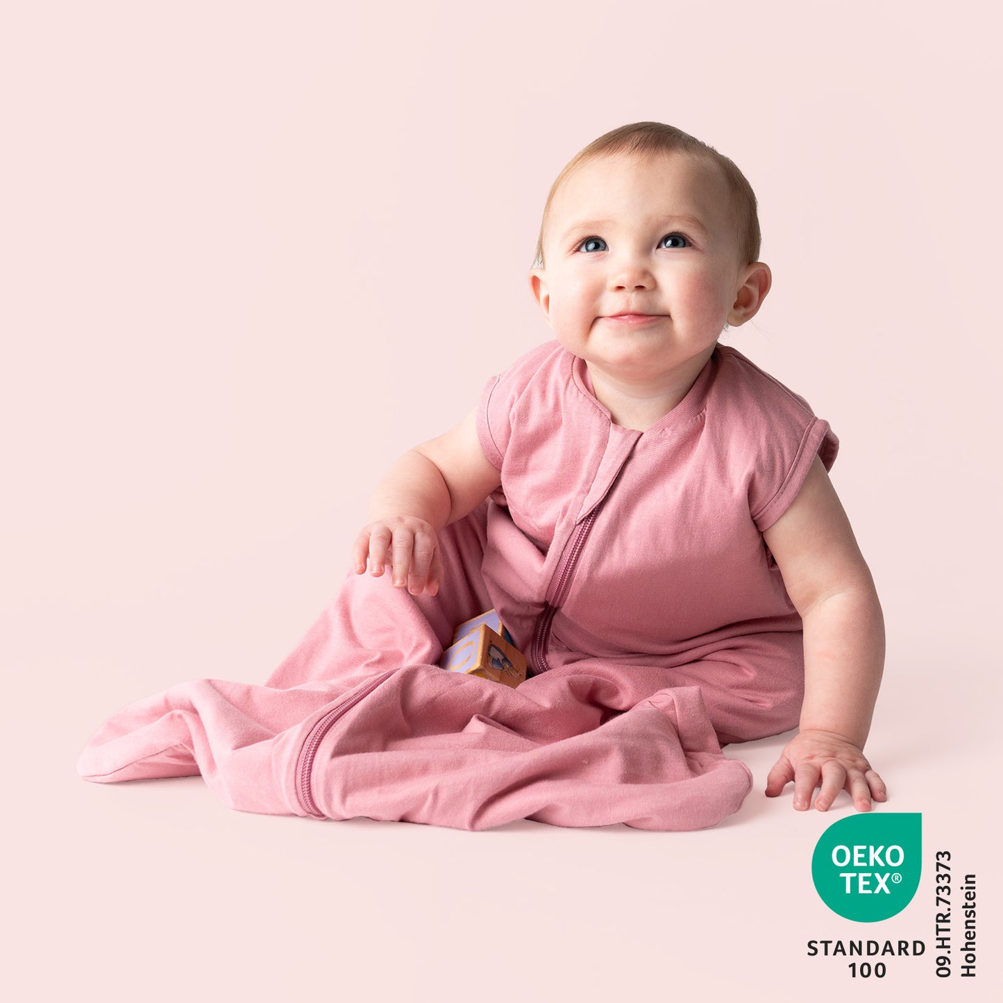 Plain Sleeping Bag - 1.0 TOG_Rose Pink_425_2