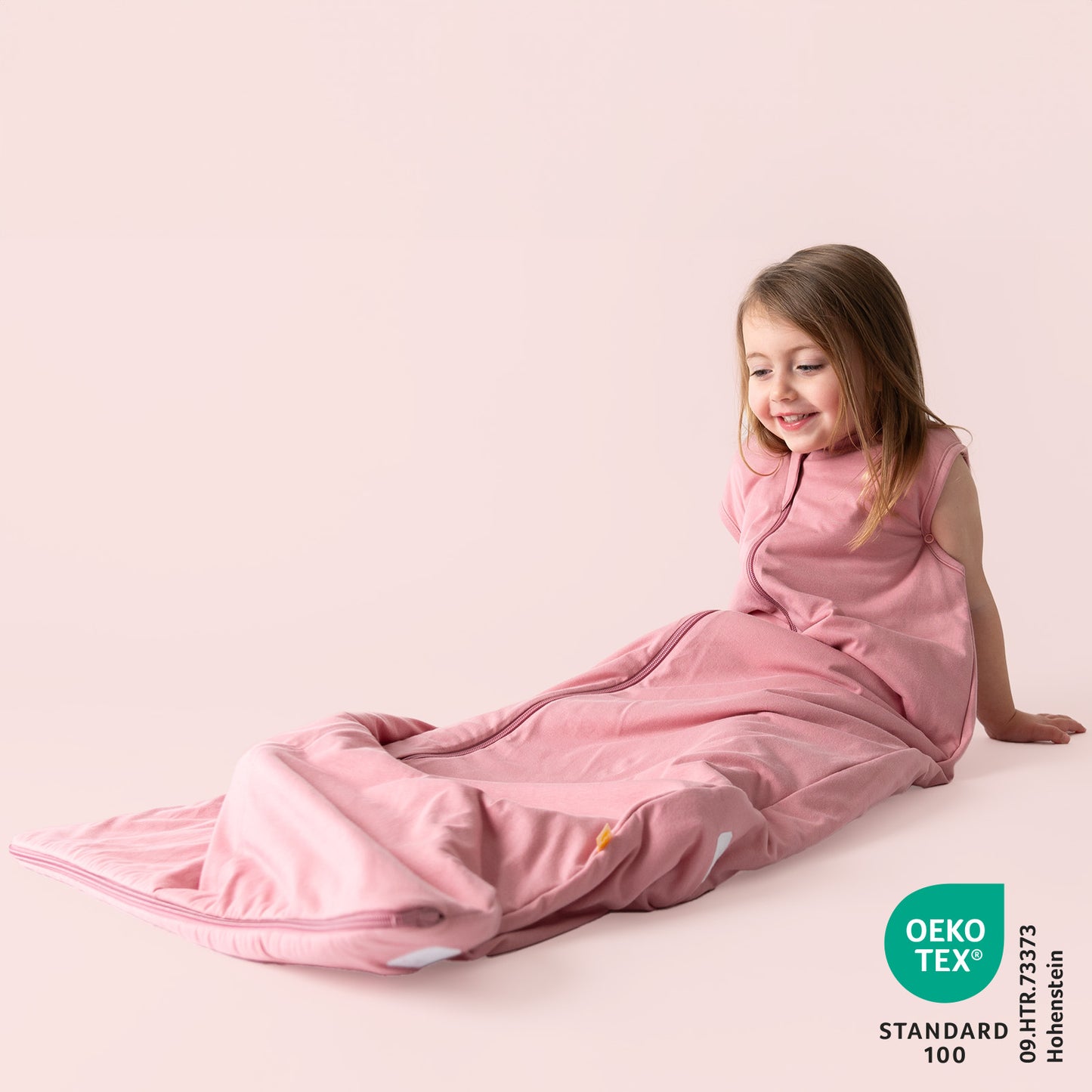 Plain Sleeping Bag - 1.0 TOG_Rose Pink_425_2
