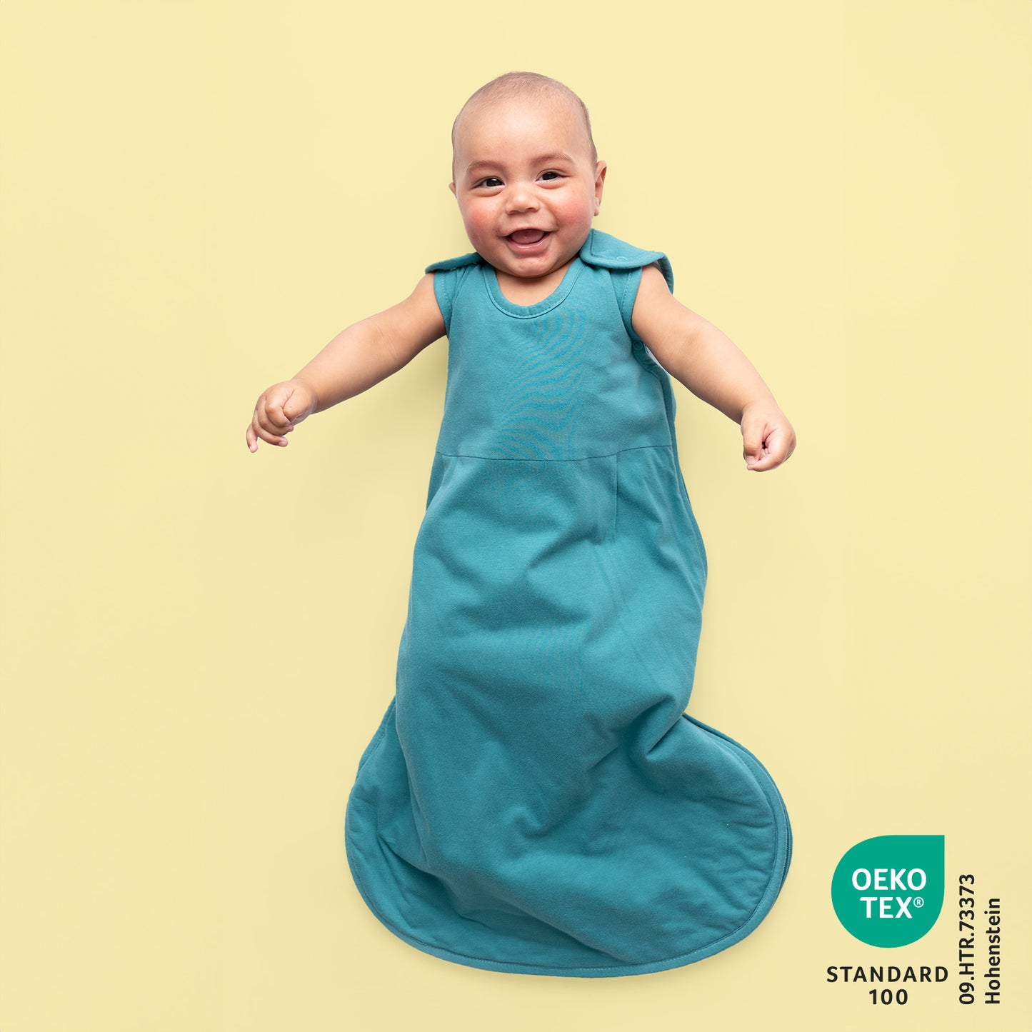 Plain Sleeping Bag - 1.0 TOG_Teal_425_2