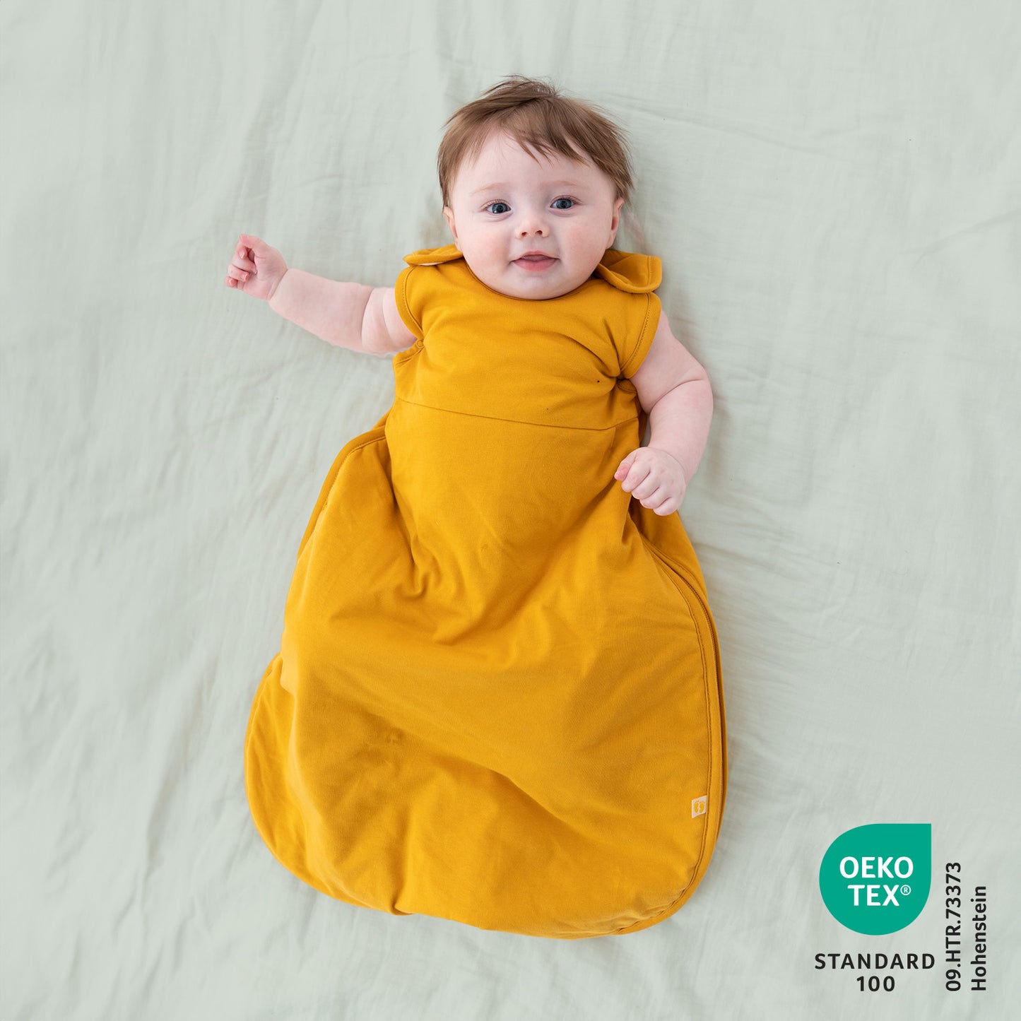 Plain Sleeping Bag - 1.0 TOG_Mustard_425_2