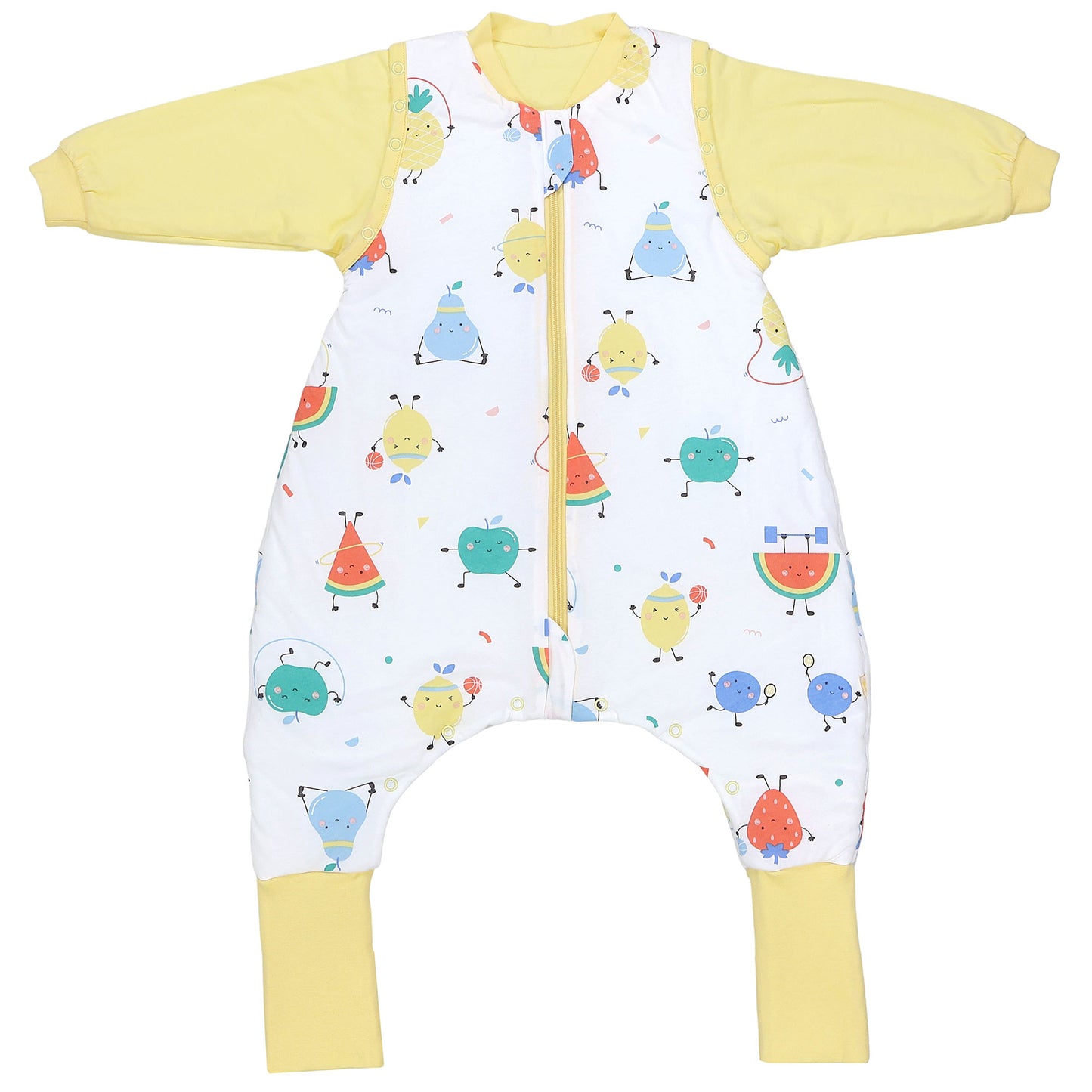 Sleeping Bag with Feet & Foldable Feet Covers - 2.5 TOG_Frutas en Forma_fronte2_461