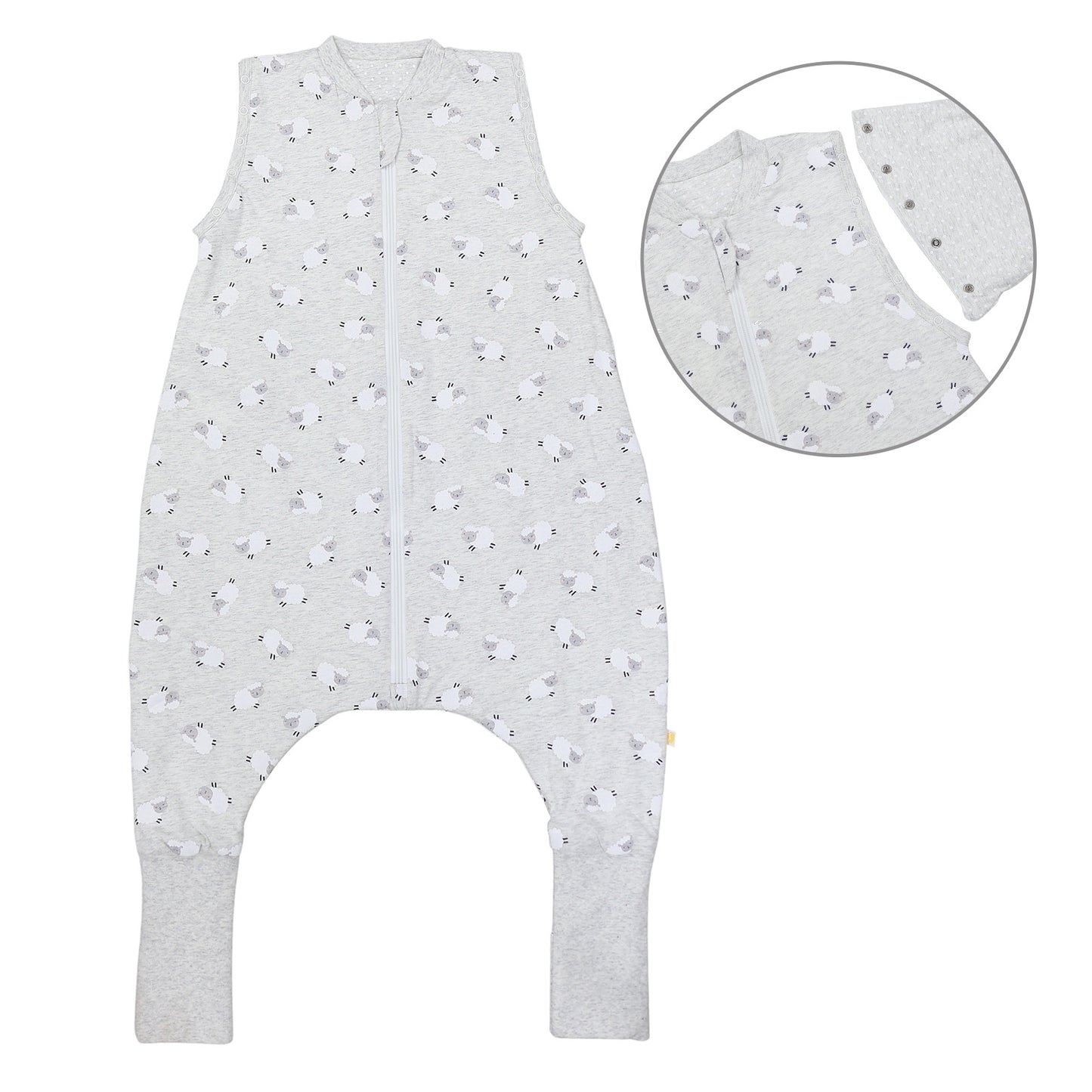 Sleeping Bag with Feet & Foldable Feet Covers - 2.5 TOG_front_461