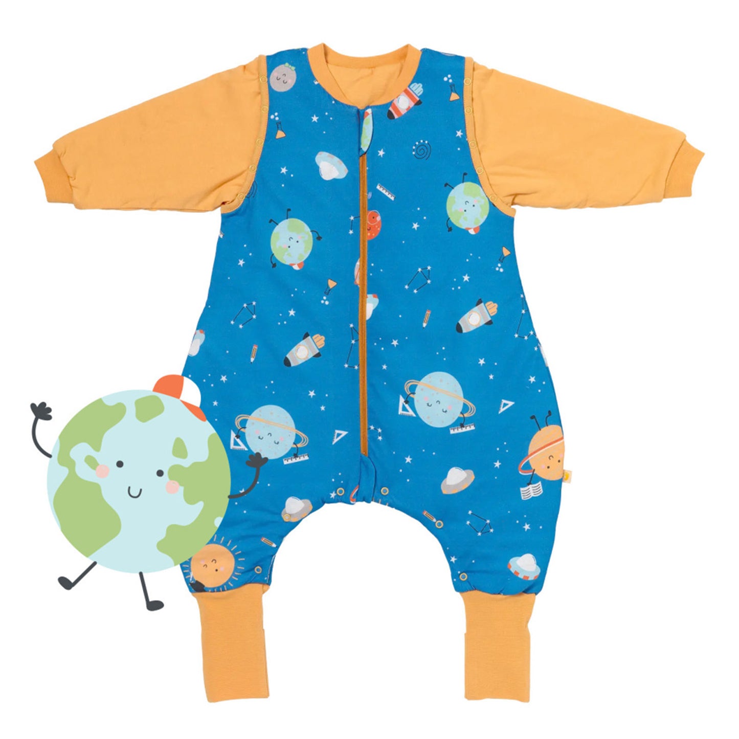 Sleeping Bag with Feet & Foldable Feet Covers - 2.5 TOG_Space_461_1