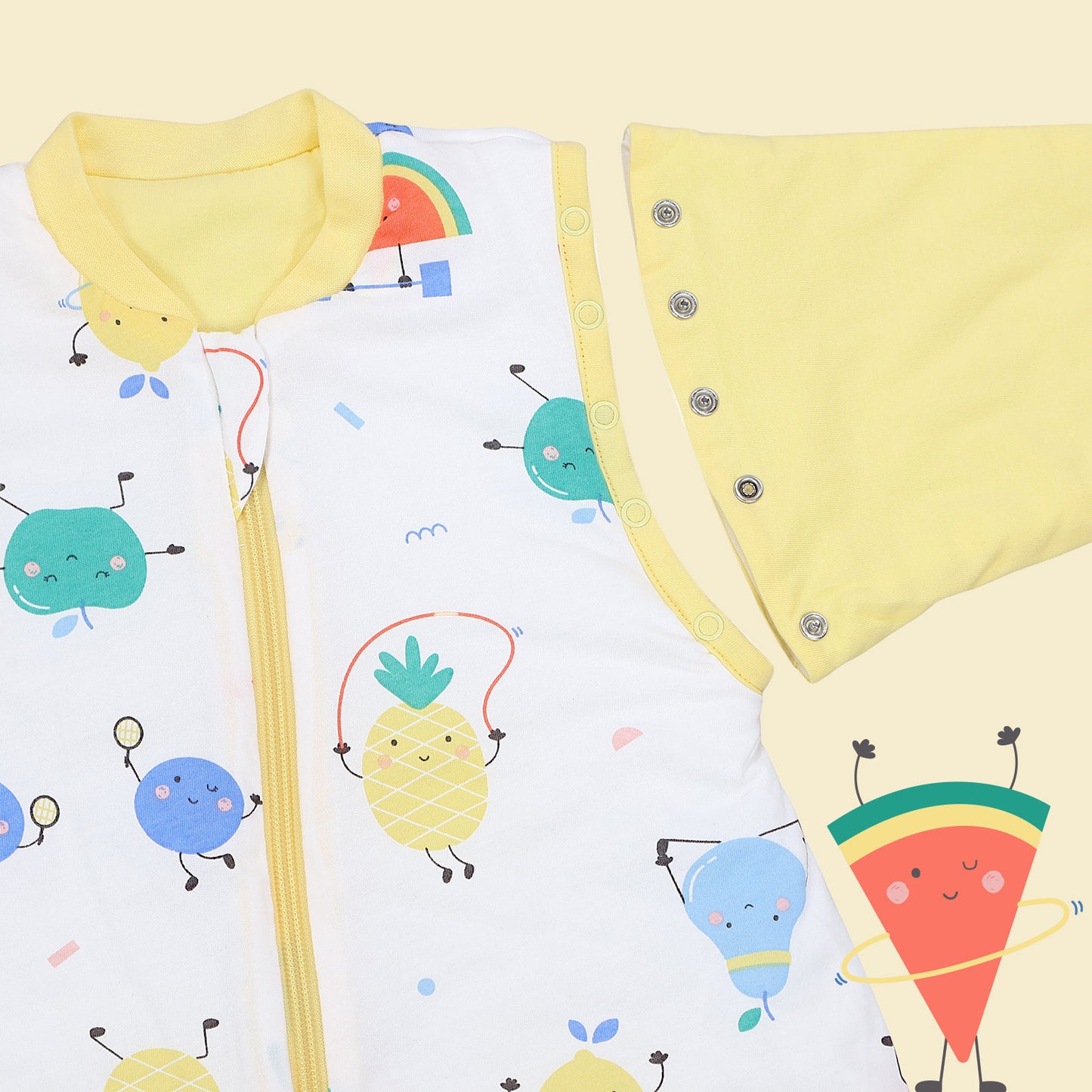 Sleeping Bag with Detachable Sleeves - 2.5 TOG_Frutas en Forma_zona del braccio_465