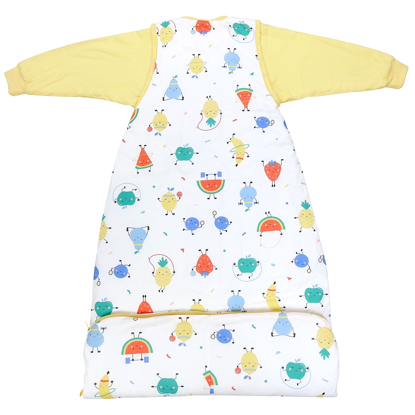 Sleeping Bag with Detachable Sleeves - 2.5 TOG_Frutas en Forma_retro_465