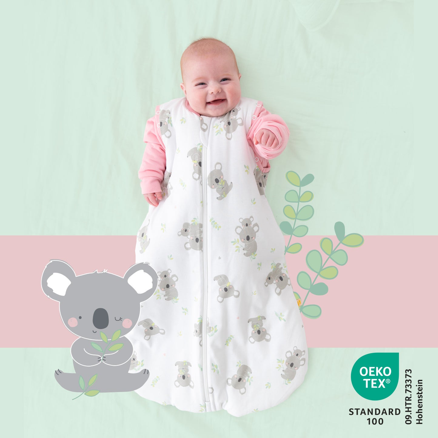 Sleeping Bag with Detachable Sleeves - 2.5 TOG_Koala_465_2