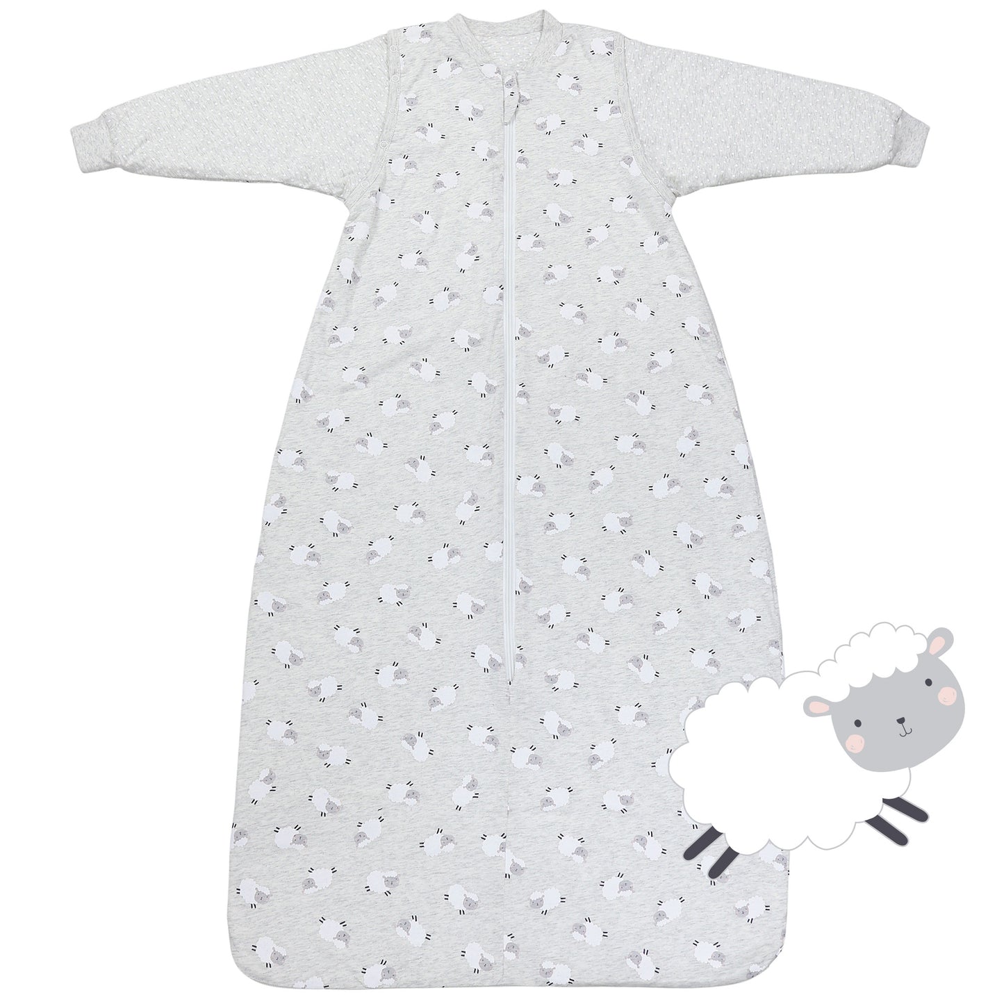 Sleeping Bag with Detachable Sleeves - 2.5 TOG_front_465