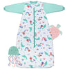 Long Sleeve Baby Sleeping Bag - 3.5 TOG Mermaid