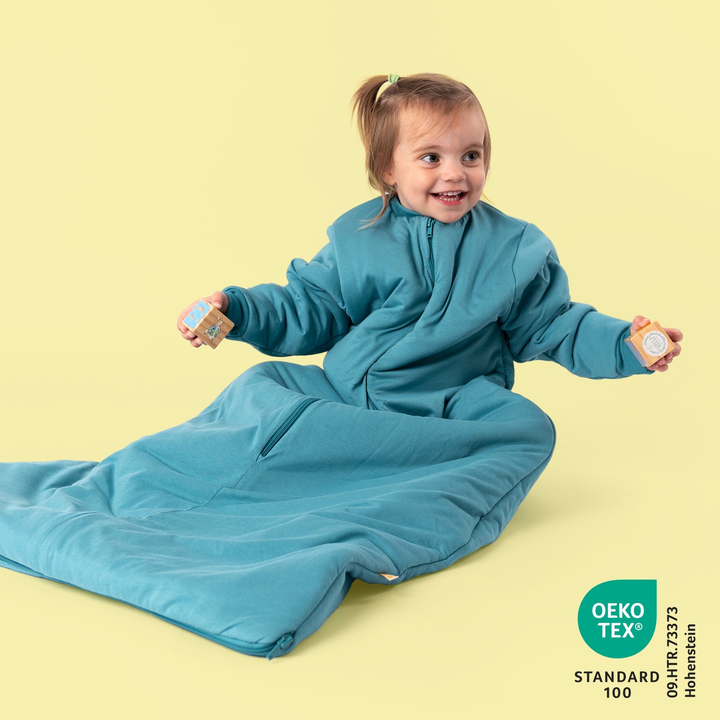 Plain Sleeping Bag 3.5 TOG_Teal_473_2