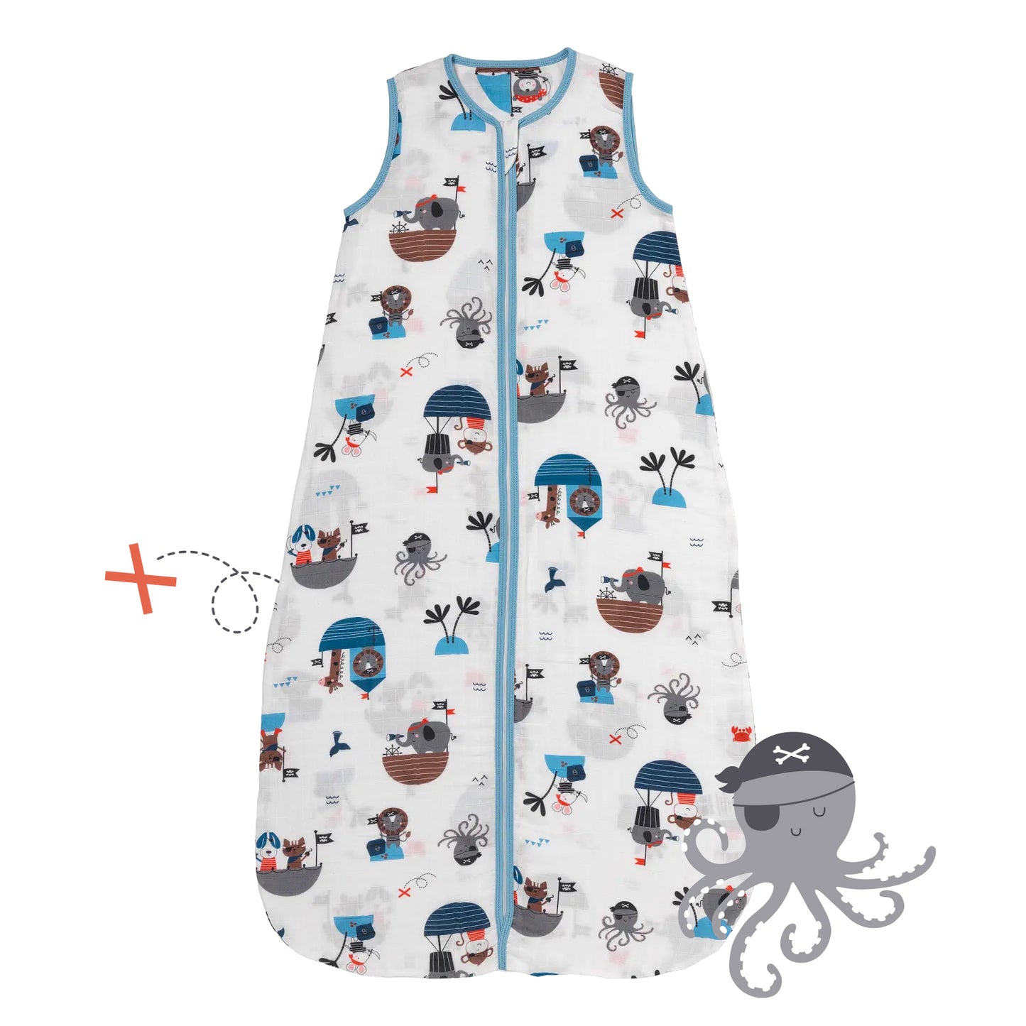 Muslin Baby Sleeping Bag - 0.5 TOG
