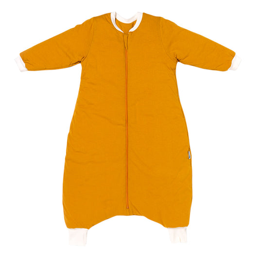 Sleeping Bag with Feet - 3.5 TOG Saffron