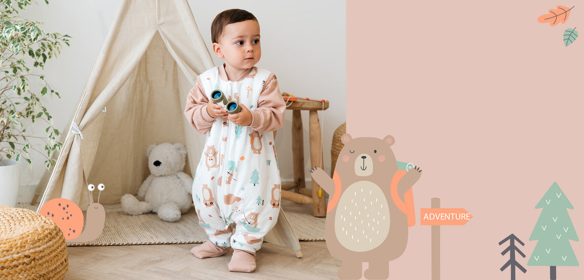 Explorer Bear - Sleeping Bag 