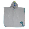 Hooded Bath Poncho Dinosaur 4-8 years