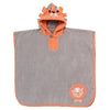 Hooded Bath Poncho Lion 4-8 years