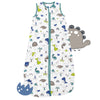 Muslin Baby Sleeping Bag - 0.5 TOG_Dinosaur_front_415