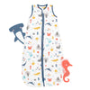 Muslin Baby Sleeping Bag - 0.5 TOG_Under the Sea_front_415