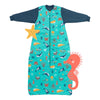 Long Sleeve Baby Sleeping Bag - 3.5 TOG Under the Sea