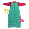 Organic Sleeping Bag with Detachable Sleeves - 2.5 TOG_Flamingo_front_466