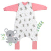 Sleeping Bag with Feet & Foldable Feet Covers - 3.5 TOG Koala